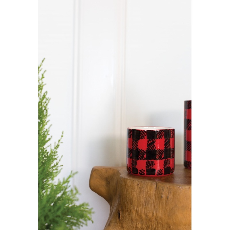 Flannel Pot Set of 8 By Accent Decor