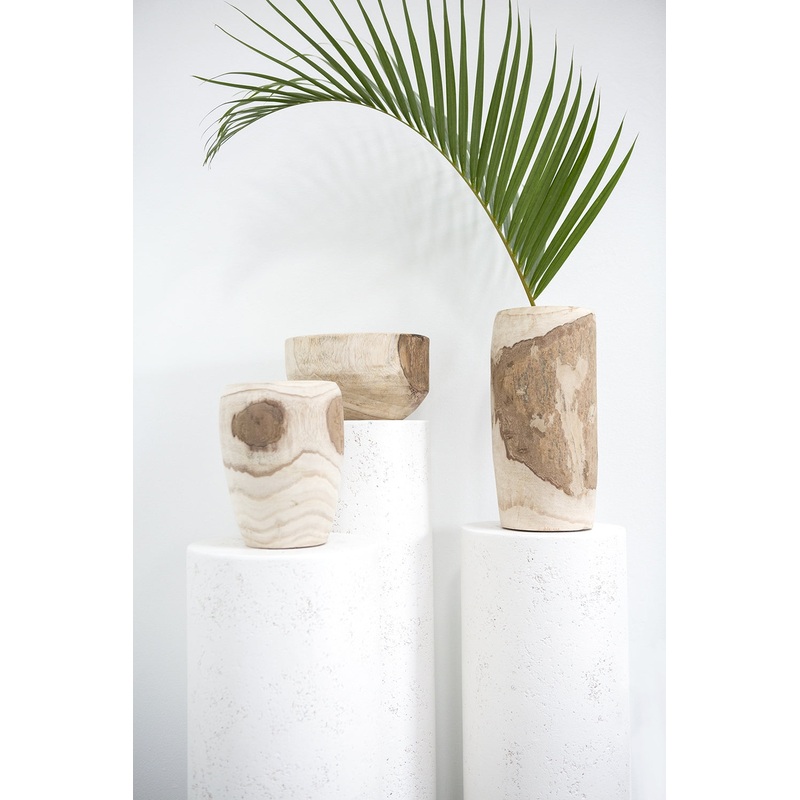 Yucca Vase and Bowls By Accent Decor