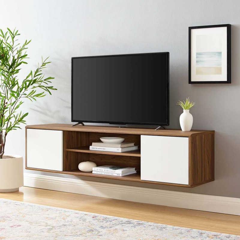Modway Envision 60" Wall Mount TV Stand - EEI-4265