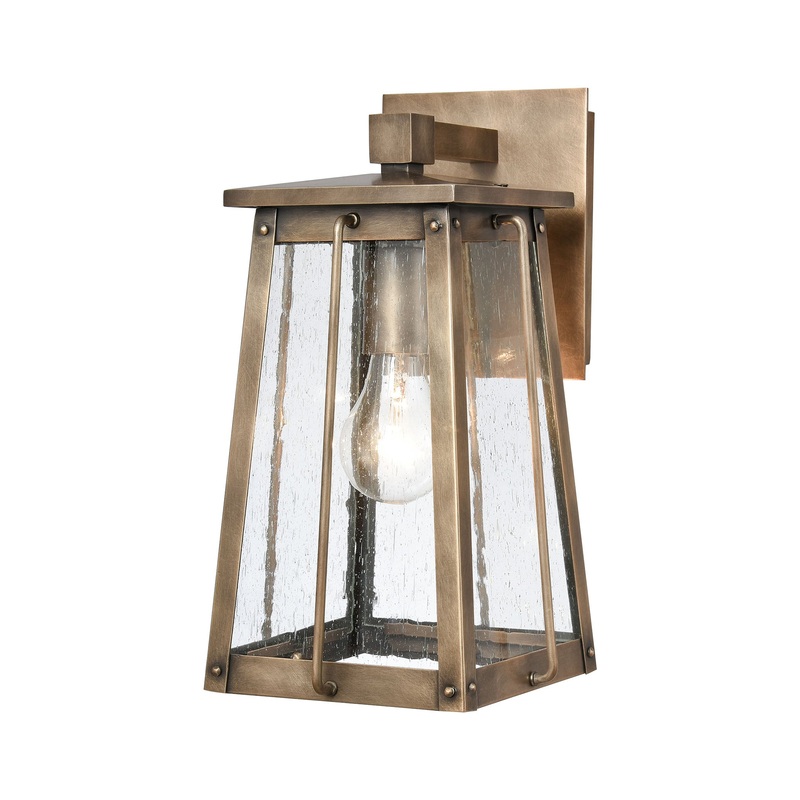 Kirkdale 1-Light sconce in Vintage Brass ELK Lighting