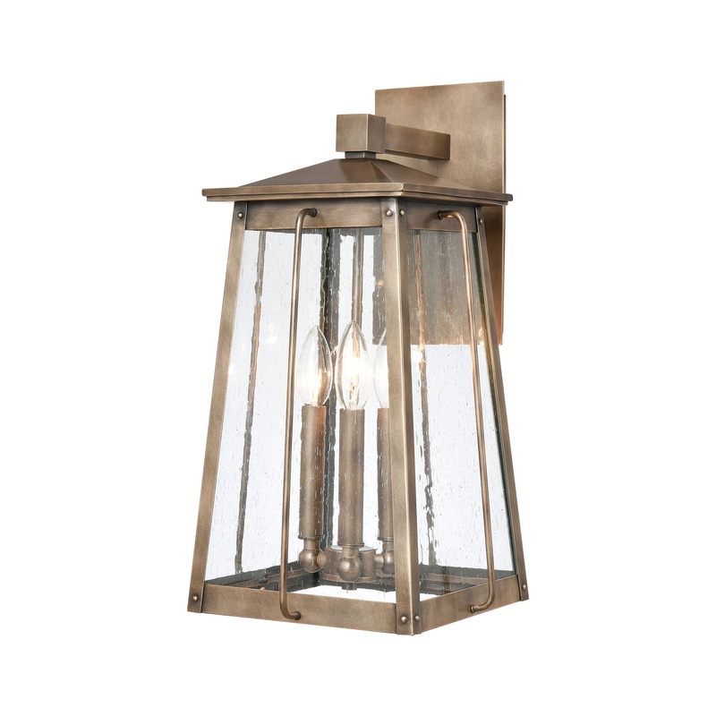 Kirkdale 3-Light sconce in Vintage Brass ELK Lighting
