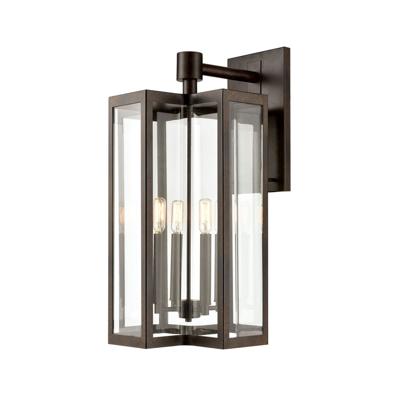 Bianca 4-Light Sconce in Hazelnut Bronze with Clear ELK Lighting