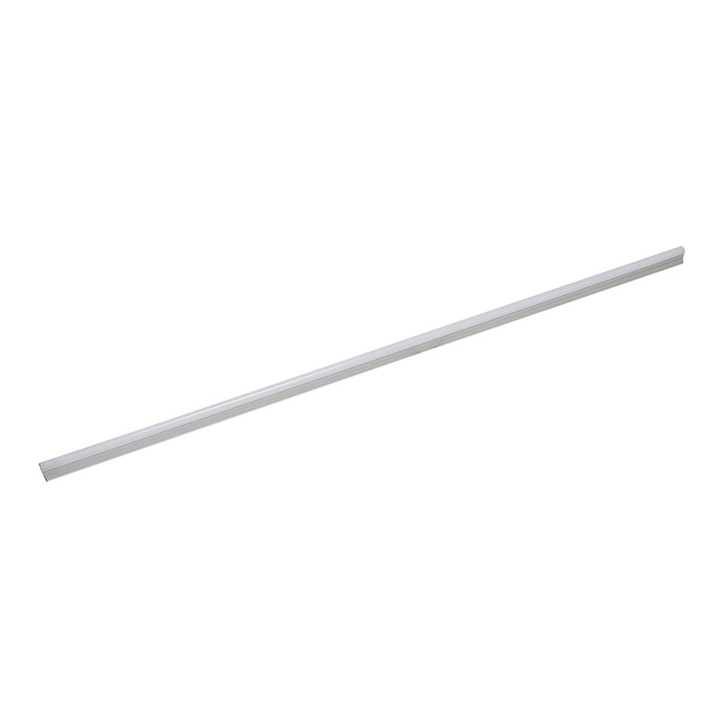 ZeeStick 1-Light Utility Light in White with Frosted White Polycarbonate Diffuser - Integrated LED ELK Lighting ZS312RSF