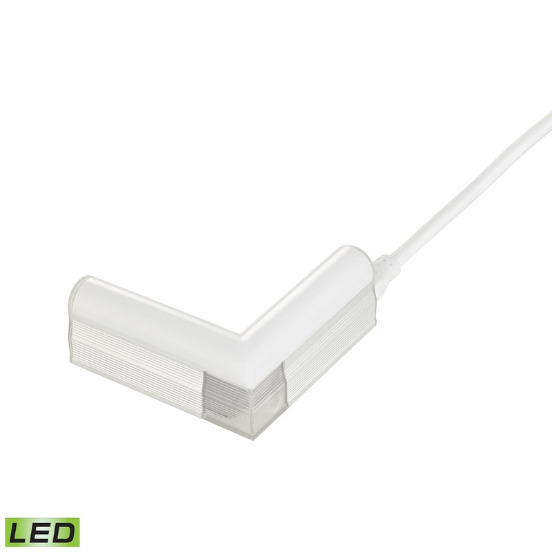Zeestick "L" Right shape accessory 2W aluminum finish ELK Lighting