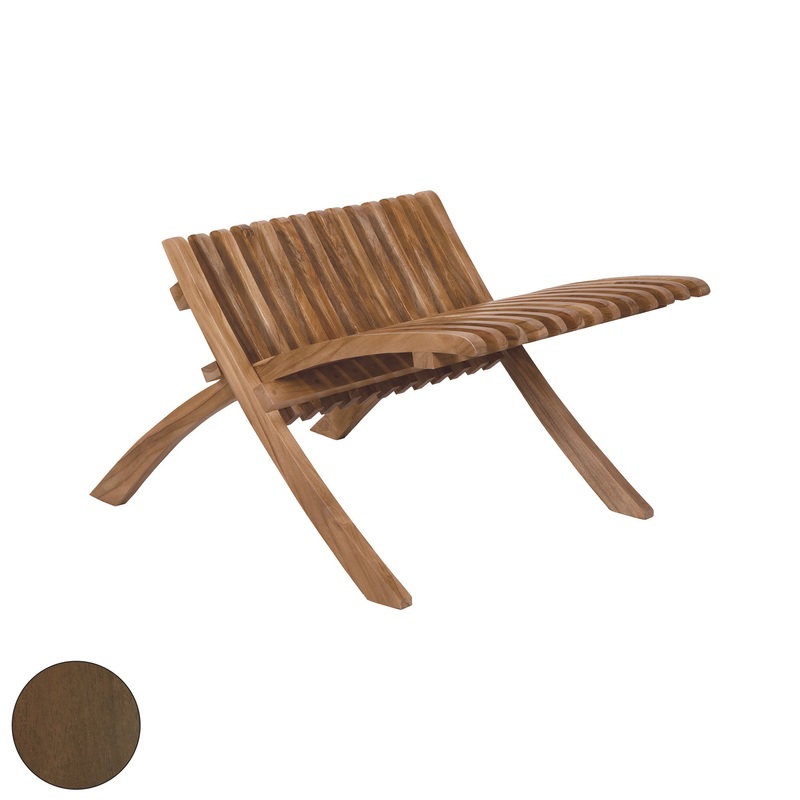 Teak Folding Footrest ELK Home 6517515BU