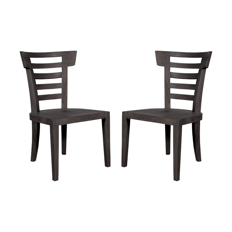 Teak Patio Outdoor Morning Chair (Set of 2) ELK Home 6917502P-AS