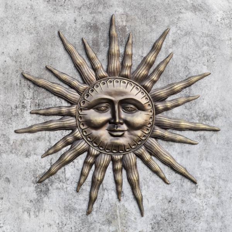 Dawn's Light Sun Wall Plaque By SPI Home
