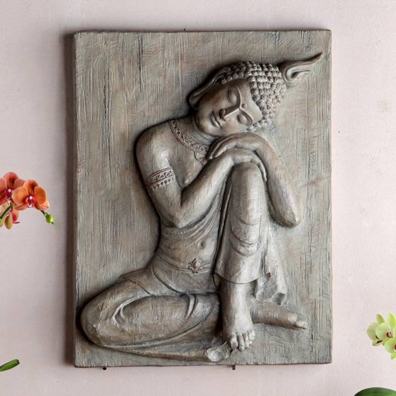 Seated Buddha Wall Hanging By SPI Home