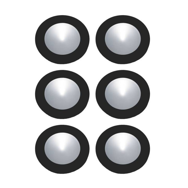 Polaris Kit LED, 18W Driver/Harness, 6x3W Osram 32K 700mA Puck Black ELK Lighting