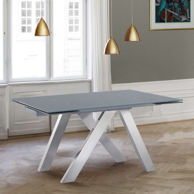Ace Contemporary Extension Dining Table By Armen Living