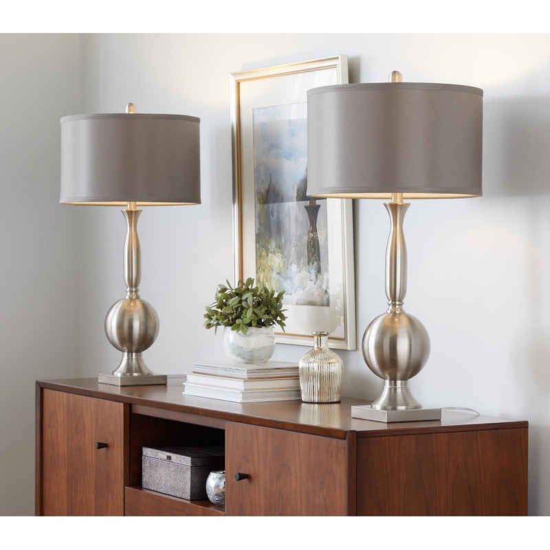Joan 30" Metal Table Lamp - Set of 2 By LumiSource - GTS30-JOAN BNIGY2