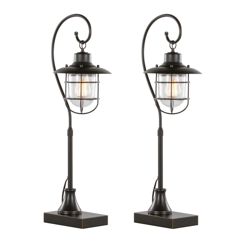 Landen 33" Metal Task Lamp - Set of 2 By LumiSource - GTS33-LANDN ORBCL2