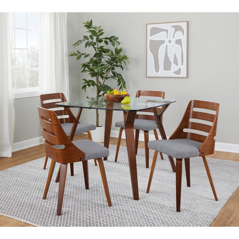 Trevi Chair - Set of 2 By LumiSource - CH-TRV-HLBW2 WLWLGY2