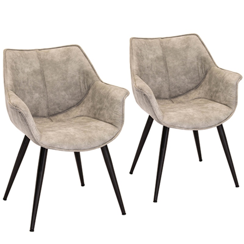 Wrangler Chair - Set of 2 By LumiSource - CH-WRNG LGY2
