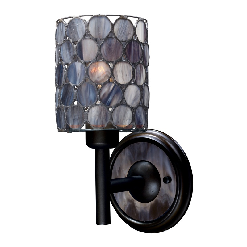 Cirque 1-Light Sconce in Matte Black ELK Lighting
