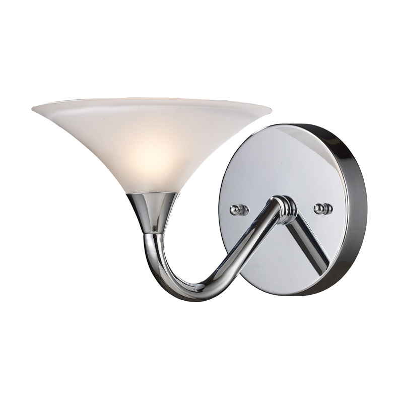 Jenson 1-Light Sconce in Polished Chrome ELK Lighting