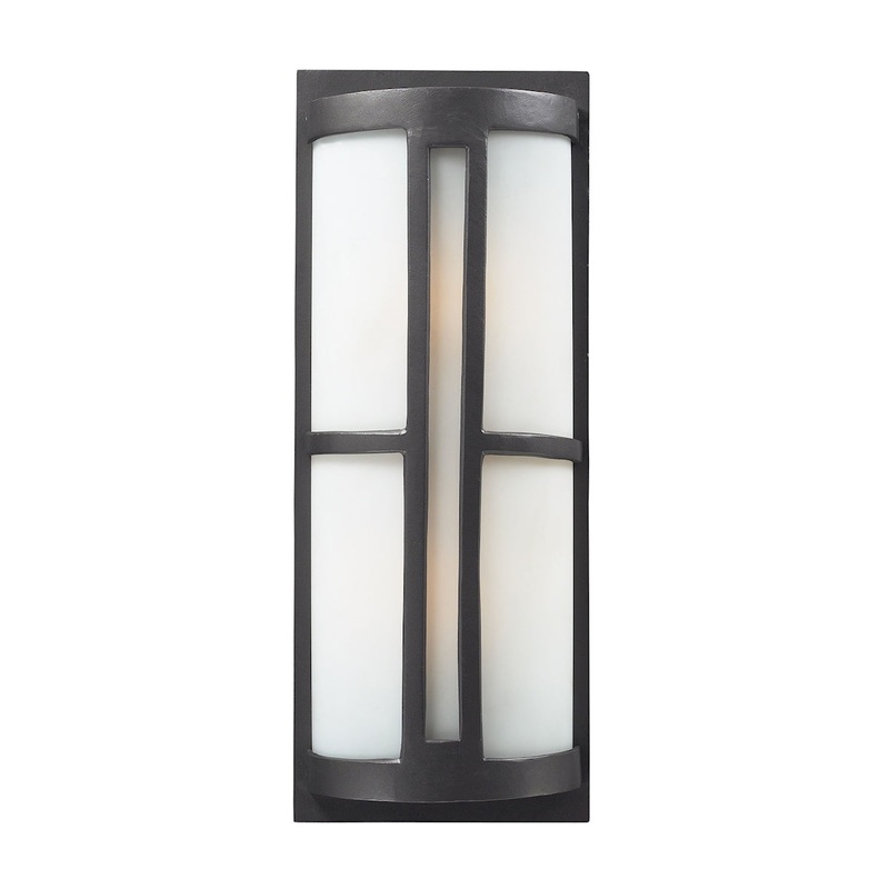 Trevot 2-Light Outdoor Sconce in Graphite ELK Lighting