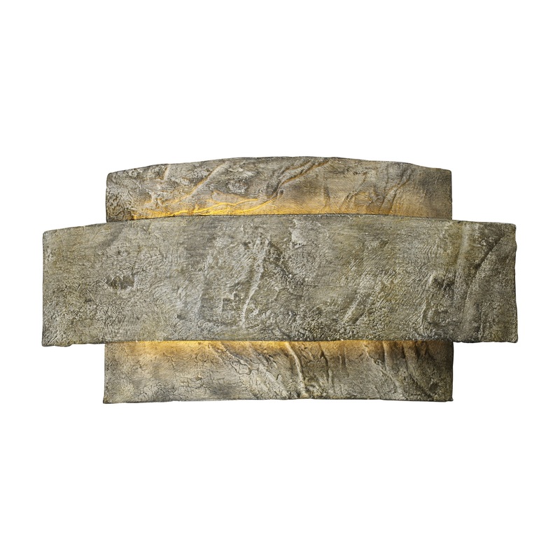 Aubrey 1-Lt Sconce in Weathered Stone ELK Lighting