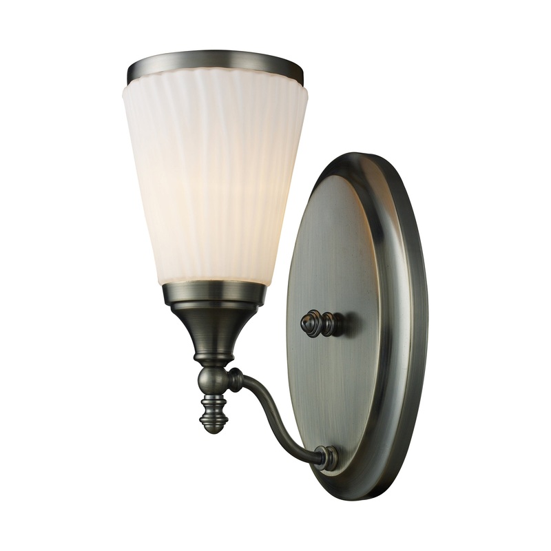 Brussels 1-Light Sconce in Antique Brass ELK Lighting
