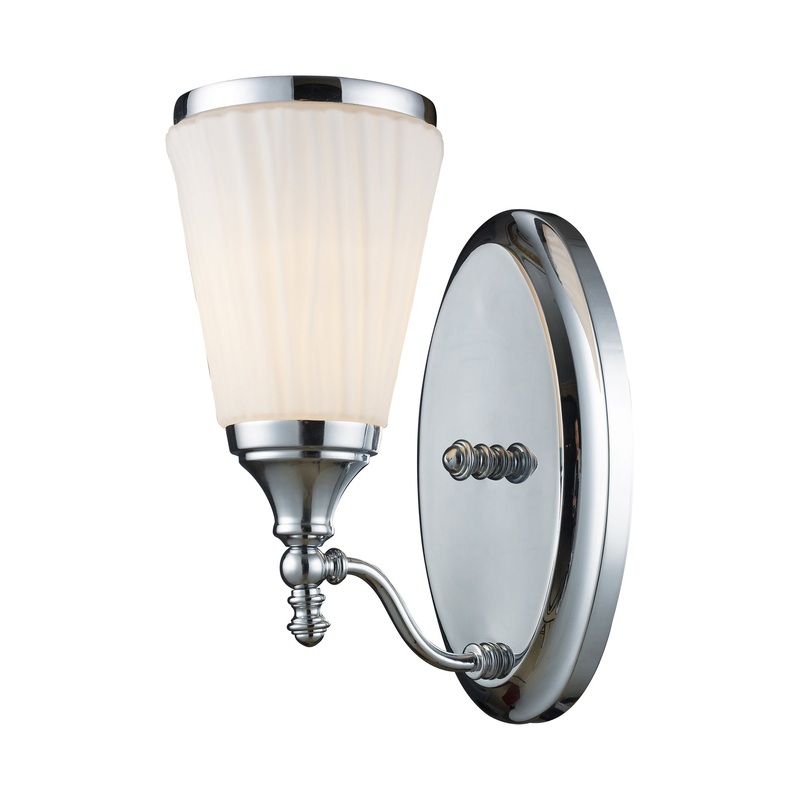 Brussels 1-Light Sconce in Polished Chrome ELK Lighting