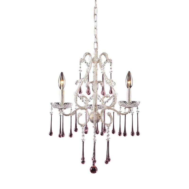 Opulence - Rose Crystals for 4001 and 4011 ELK Lighting