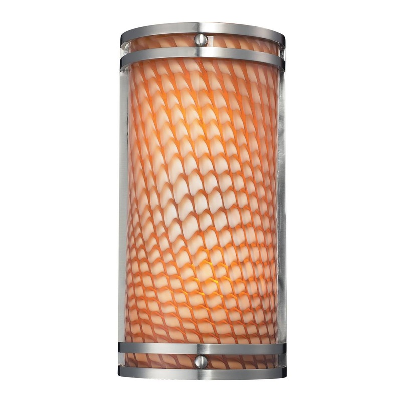 ARCO BALENO COLLECTION COCOA in SATIN NICKEL ELK Lighting