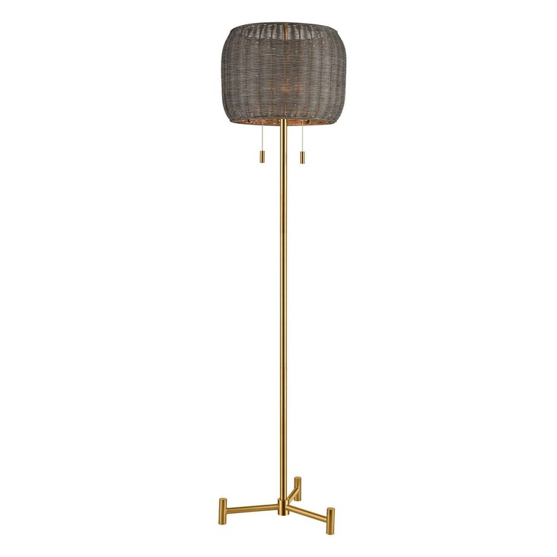 Bittar 2-Light Floor Lamp ELK Home