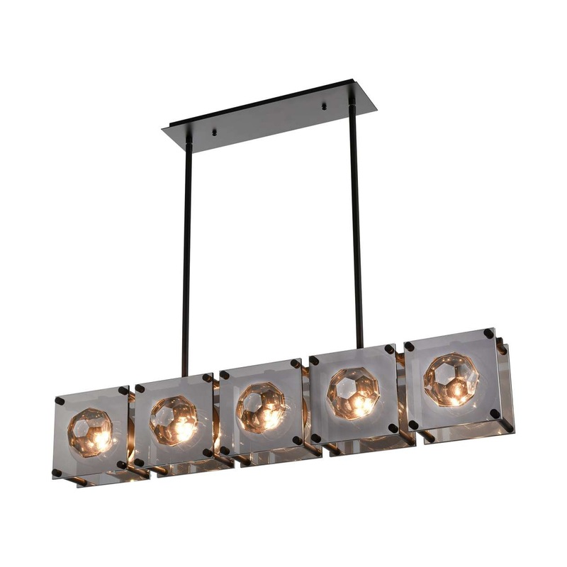 Brilliance 5-Light Island Light ELK Home