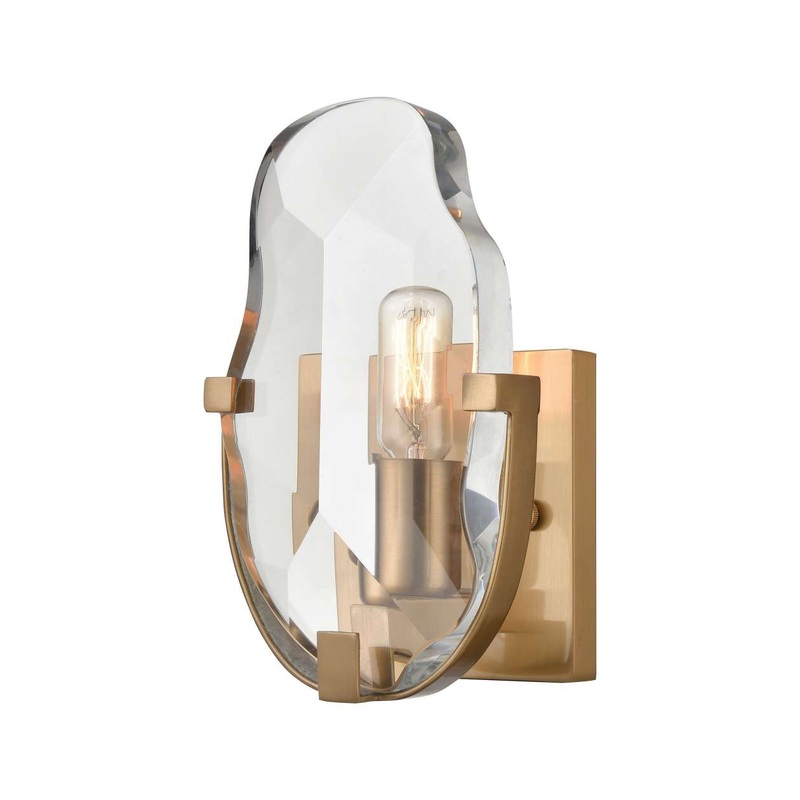Priorato 1-Light Wall Sconce in Cafe Bronze ELK Home