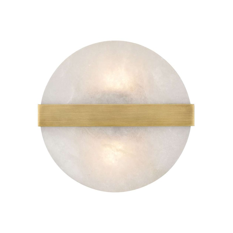 Stonewall 2-Light Wall Sconce in Aged Brass ELK Home