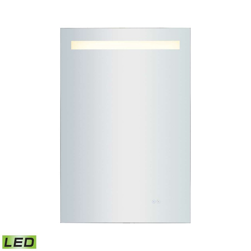 24x36-inch LED Mirror with Bluetooth Audio Speakers ELK Home