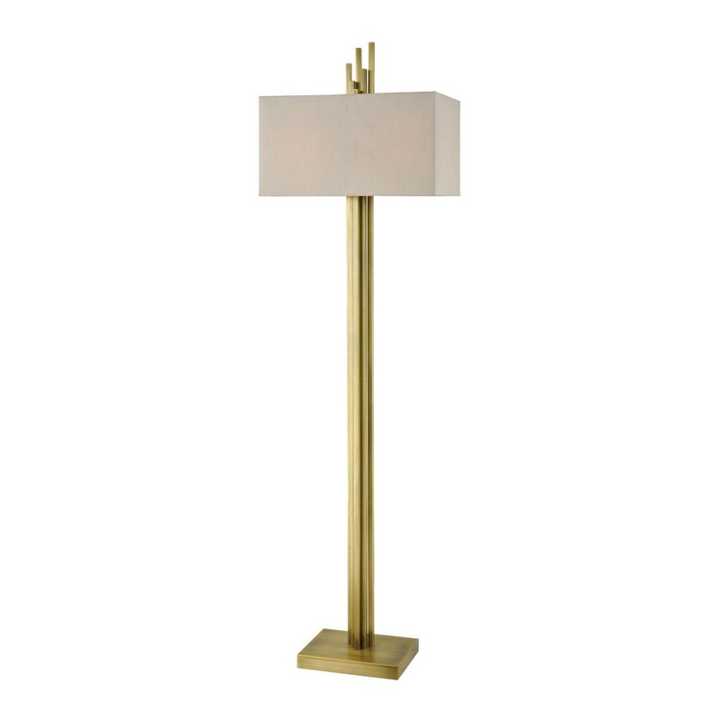 Azimuth 2-Light Floor Lamp ELK Home