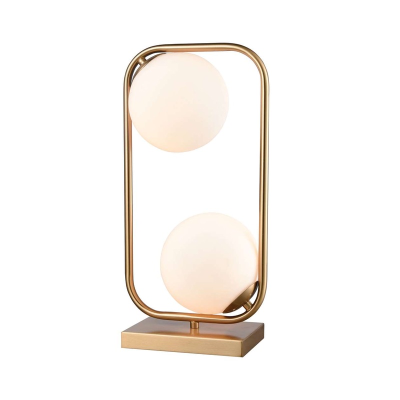 Moondance Square 2-Light Table Lamp ELK Home