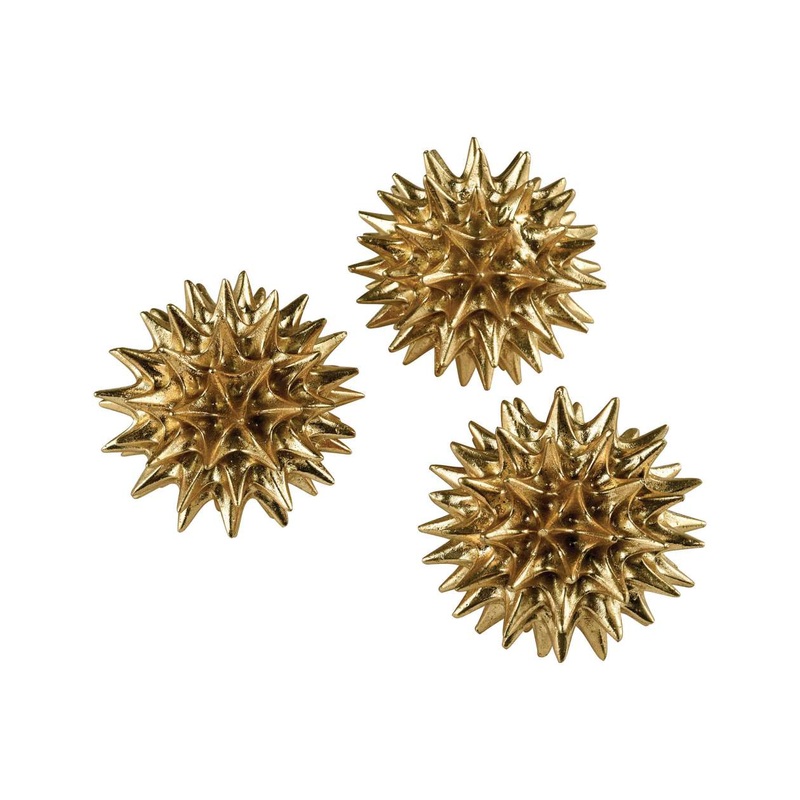 Spangle Ornamental Sculptures (Set of 3) ELK Home