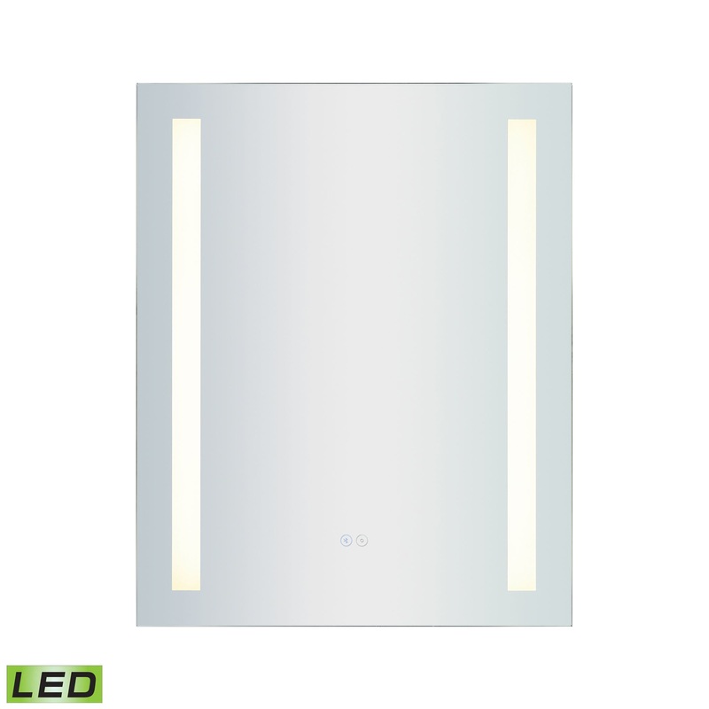 24x30-inch LED Mirror with Bluetooth Audio Speakers ELK Lighting