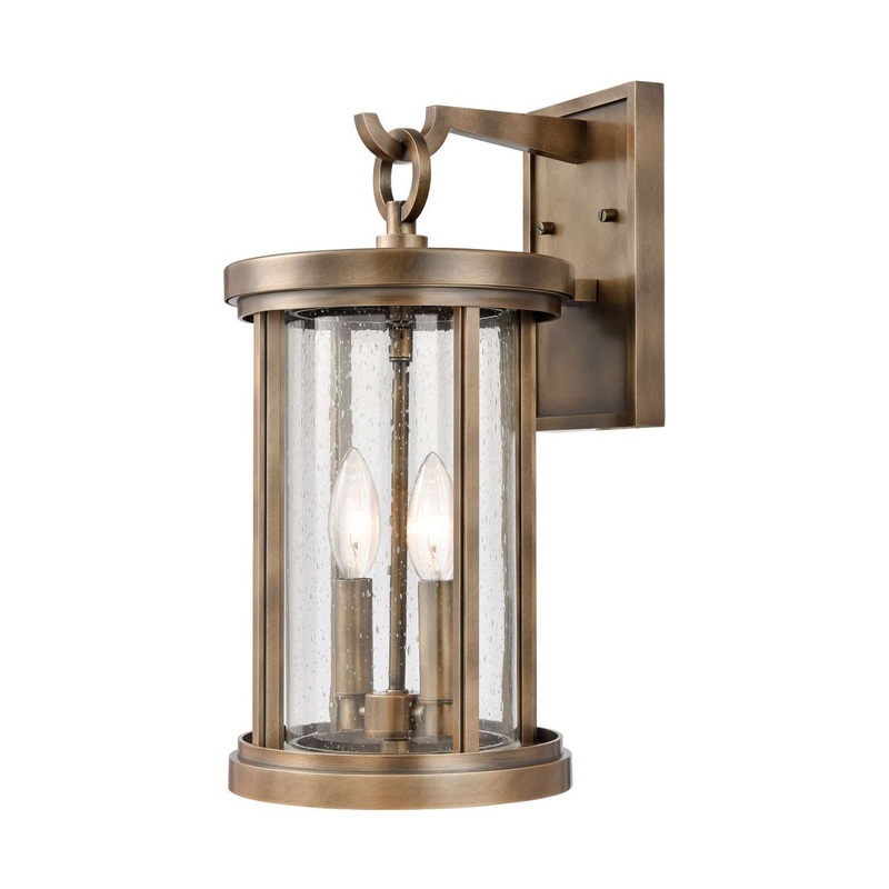 Brison 2-Light sconce in Vintage Brass ELK Lighting