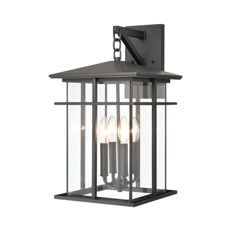 Oak Park 4-Light sconce in Matte Black ELK Lighting