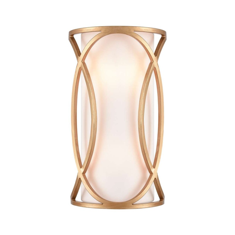 Ringlets 2-Light sconce in Matte Gold ELK Lighting