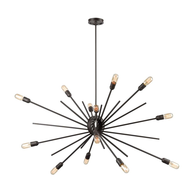 Xenia 14-Light Chandelier in Oil Rubbed Bronze ELK Lighting