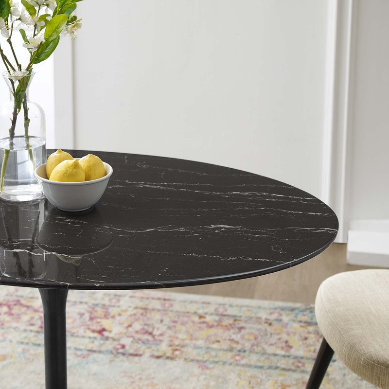 Lippa 42" Artificial Marble Dining Table By Modway - EEI-4869