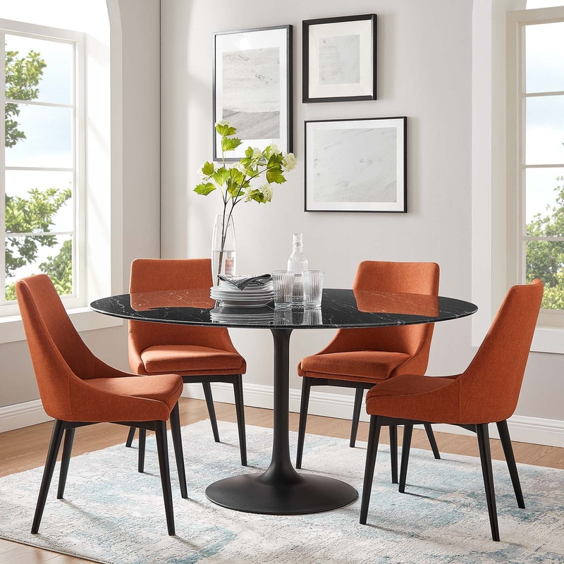 Lippa 60" Artificial Marble Dining Table By Modway - EEI-4879