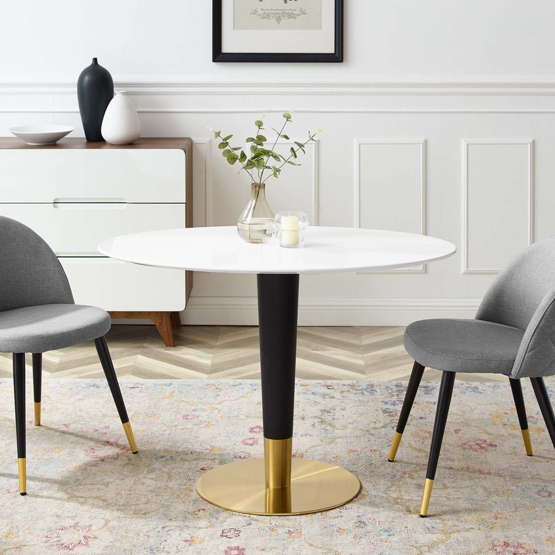 Zinque 42" Oval Dining Table By Modway - EEI-5124