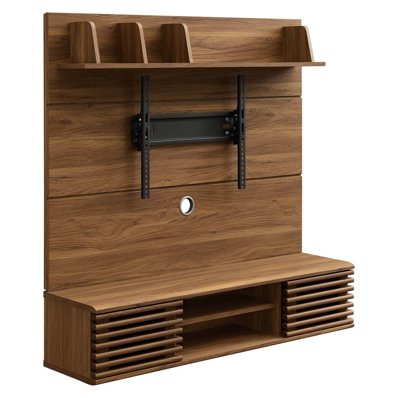 Modway Render Wall Mounted TV Stand Entertainment Center - EEI-3864
