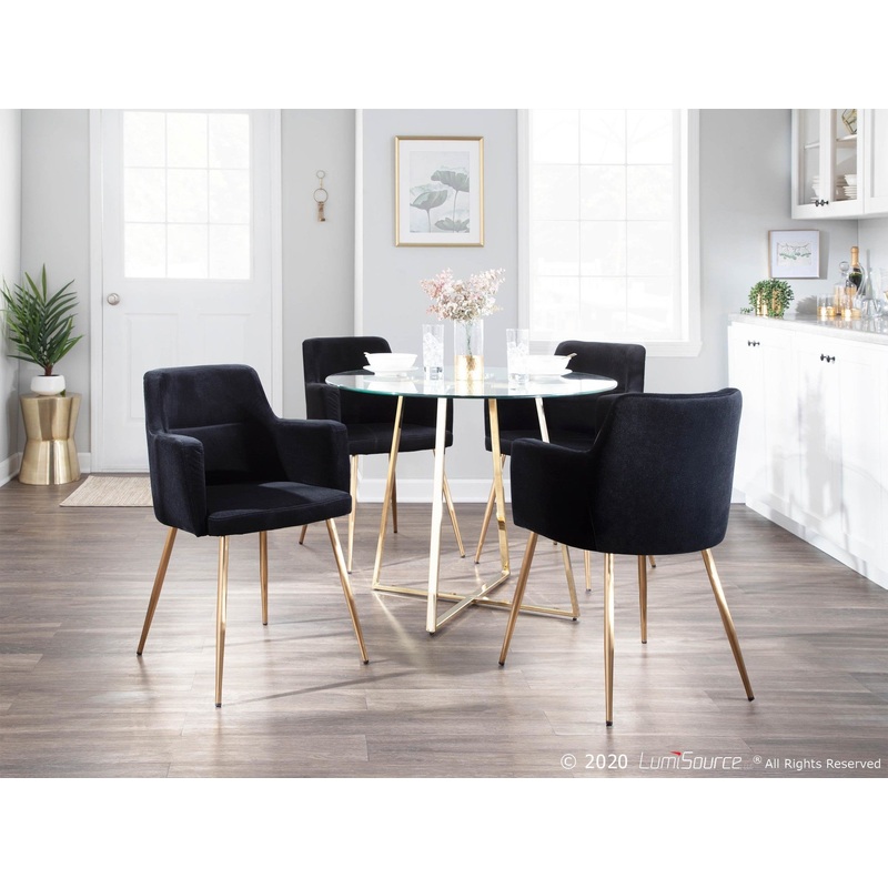 Andrew Chair - Set of 2 By LumiSource - CH-ANDRW AUVBK2