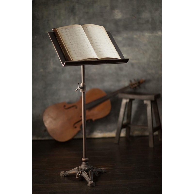 Vagabond Vintage Iron Black Book Stand