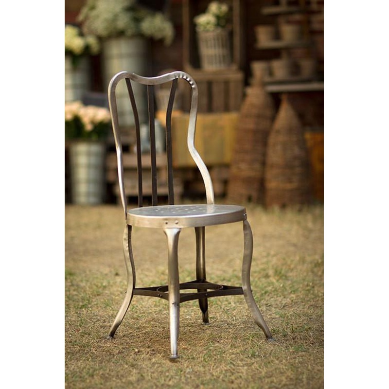 Vagabond Vintage Metal Prague Chair