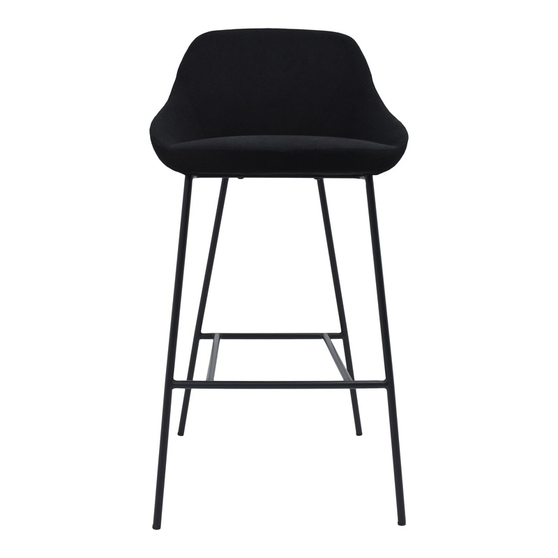 Shelby Barstool Black By Moe's Home Collection