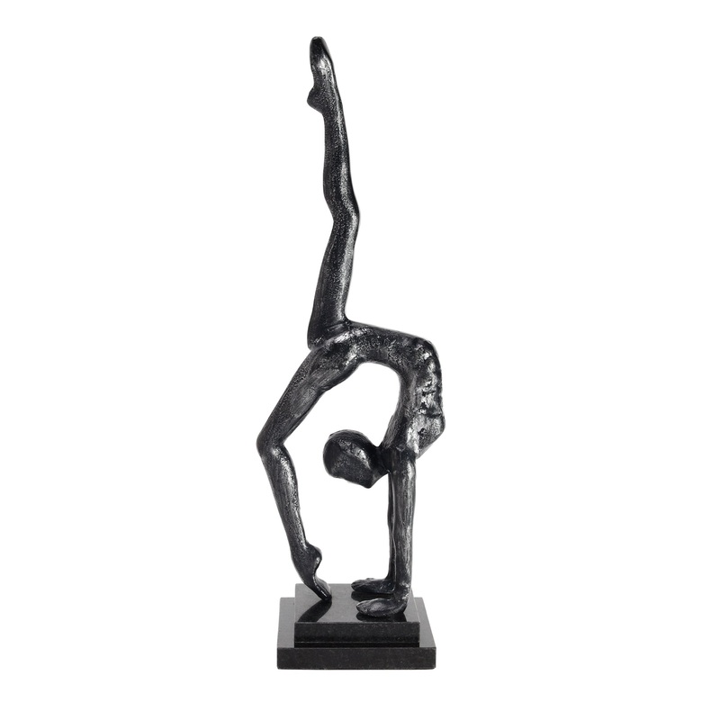 Namaste Statue Graphite By Moe's Home Collection