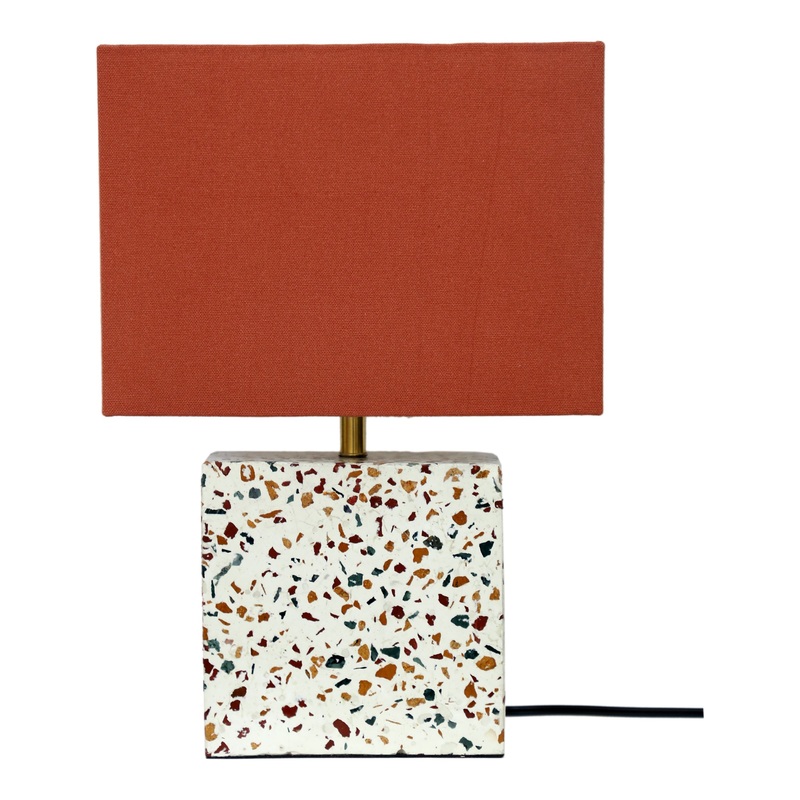 Terrazzo Square Table Lamp By Moe's Home Collection