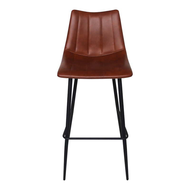 Alibi Barstool Brown-M2 (Set Of 2) By Moe's Home Collection